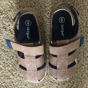 NWOT toddler boy sandals. Never worn.